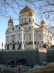Moscow. The dathedral of the Christ the Saviuor